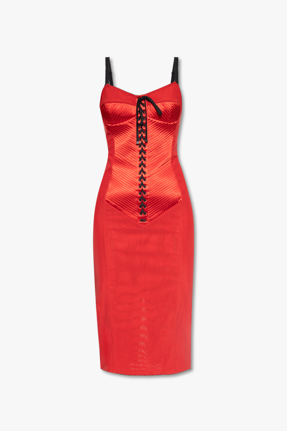 Red form best sale fitting dress